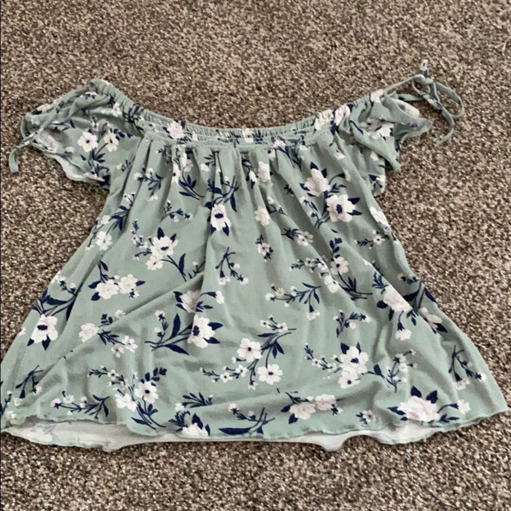 off the shoulder top!